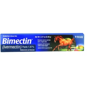 Bimectin (ivermectin 1.87%) Paste 0.21-oz - pack of 12