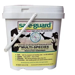 Safe-Guard 0.5% Multi-species Dewormer Pellets 5-LB Pail