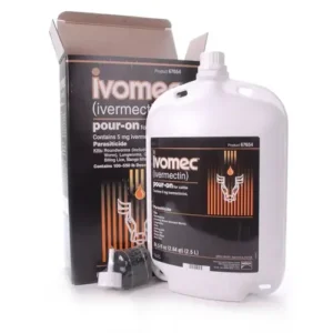 Ivomec Cattle Pour-On Dewormer 2.5-Liter