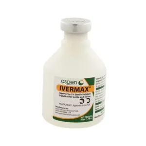 Cattle Parasiticide 1% Ivermectin Injectable, 50mL