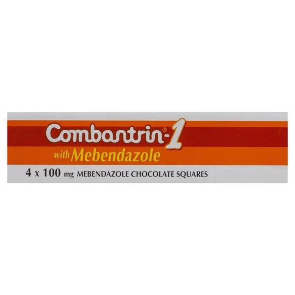 Combantrin -1 Threadworm Chocolate Squares 4 Pack