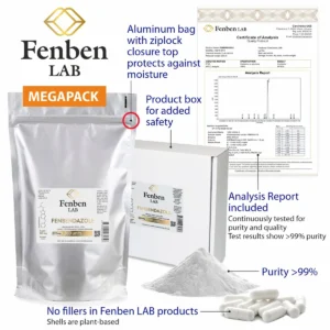 Fenbendazole Capsules 222mg MegaPack
