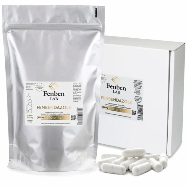 Fenbendazole Capsules 222mg MegaPack