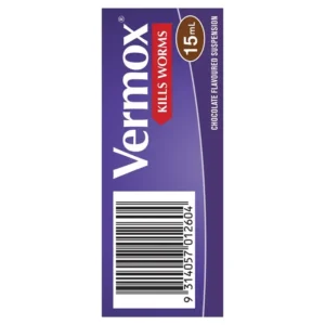 Vermox Chocolate Suspension 15ml